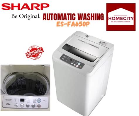 Sharp Es Fa P User Manual How To Use Automatic Washing Machine