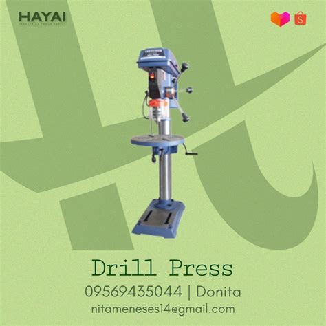 Drill Press, Commercial & Industrial, Industrial Equipment on Carousell