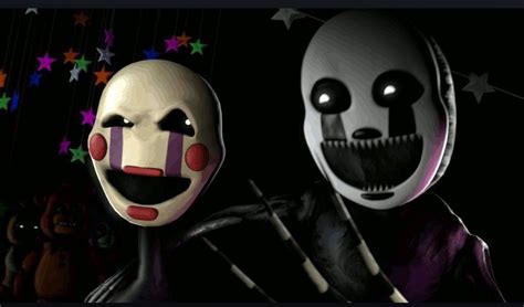 Puppet And Nightmare Marionette Sfm Fnaf