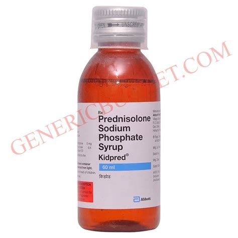 Kidpred Syrup Prednisolone 5mg Genericbucket