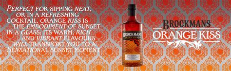 Brockmans Orange Kiss Gin Crafted With Triple Sec And Valencia Oranges