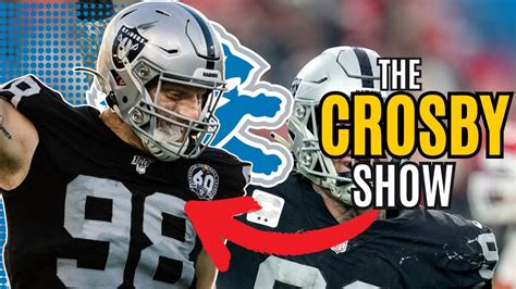 Maxx Crosby To Detroit Lions A Trade Worth Considering Youtube