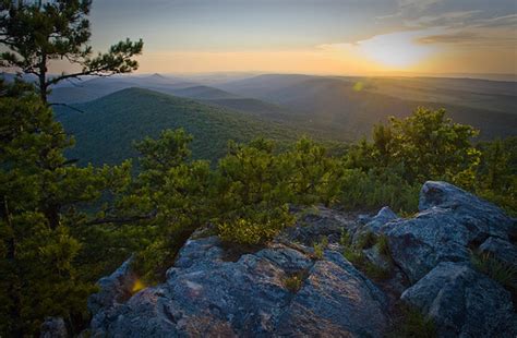 The Ouachita Mountains - the natural state