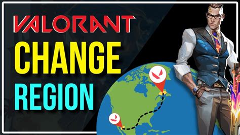 How To Change Your REGION In VALORANT VALORANT Change Account