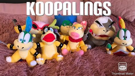 The koopalings plushies - YouTube