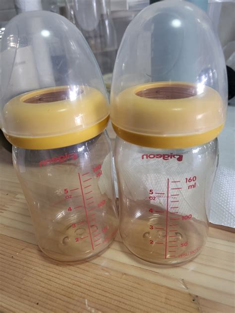 3 Pigeon Milk Bottles 160ml Ppsu And 1 Glass Babies And Kids Nursing