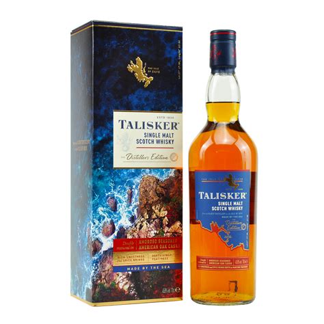 Talisker The Distillers Edition Whisky Bibliothek