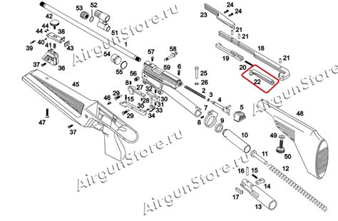 Тяга (шатун) рычага взведения для ИЖ-60/61 (Иж-60 2-6) [52607] - купить ...