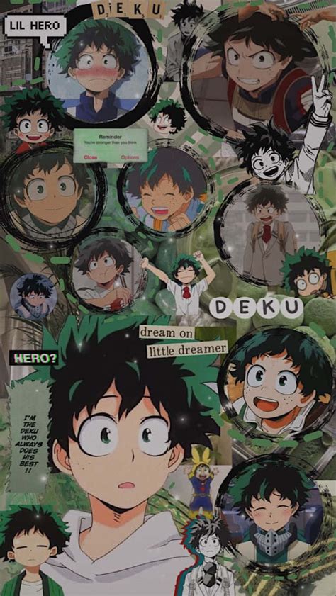 Download My Hero Academia Deku Aesthetic Wallpaper