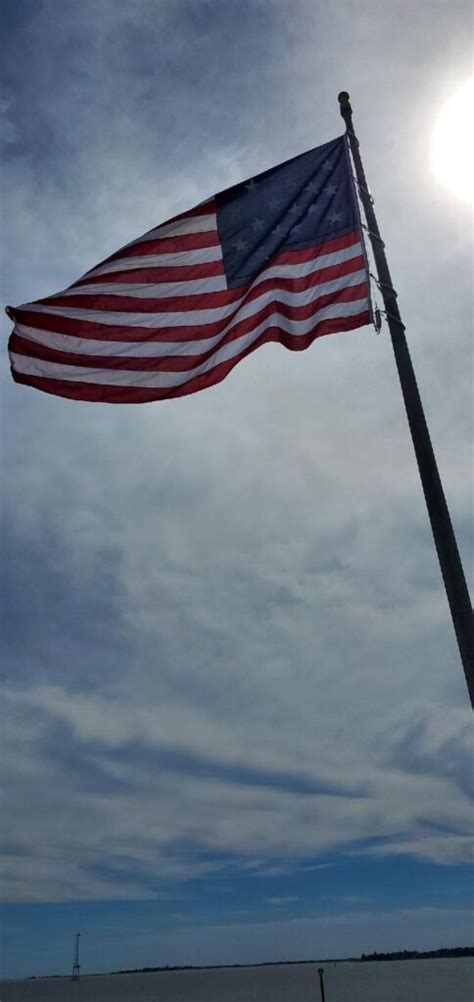 Oct. 12, 2023 – Fort McHenry Flag Flies Over Castle Pinckney | Castle ...