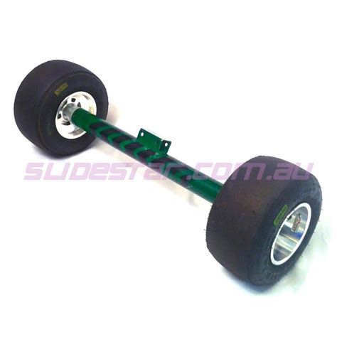 Full Axle Kit With Edwards Futura Wheels To Fit Crane® Green And Mean™or Momentum® Extreme Side