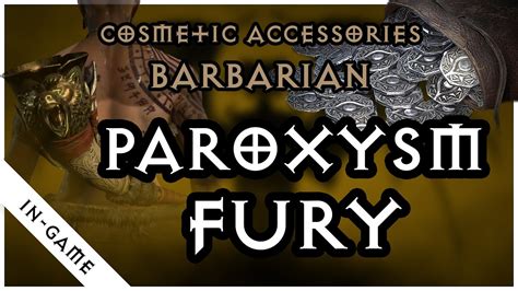 Paroxysm Fury Diablo IV Cosmetics Barbarian In Game 4K 900