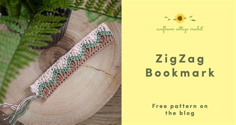 Perfect For Book Lovers A Free Crochet Bookmark Pattern Sunflower