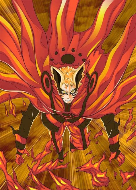Download Naruto Baryon Mode Fanart Wallpaper | Wallpapers.com