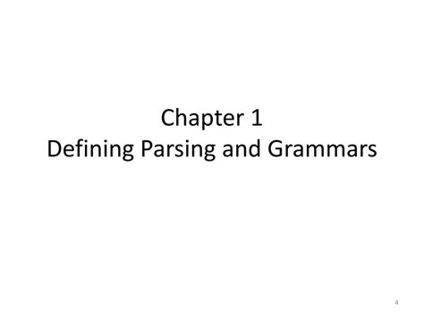 Ppt Parsing Techniques A Practical Guide By Dick Grune And Ceriel J