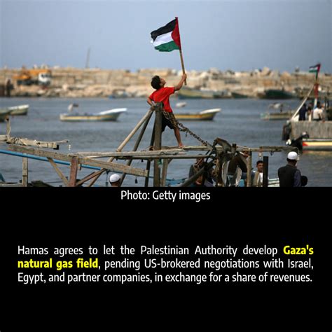 Exclusive Hamas ‘to Allow Development Of Gaza Marine Natural Gas Amid Us Brokered