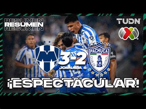 Monterrey Vs Pachuca Resumen Goles Y Video Por Liga Mx Video