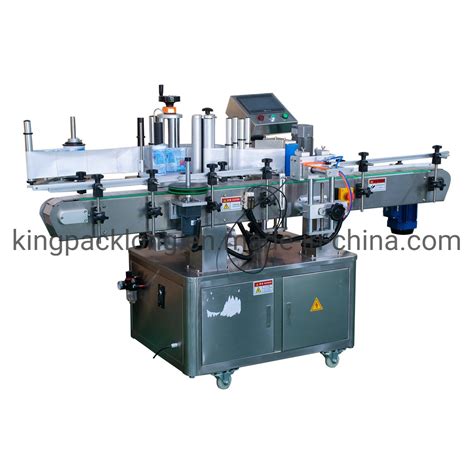 Automatic Position Fix Labeling Machine For Round Bottles Front And