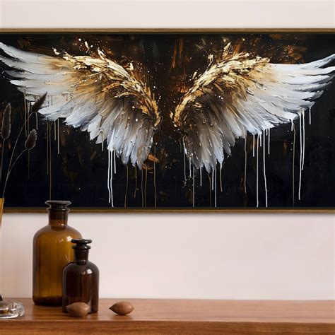 Angel Wings Painting - Etsy