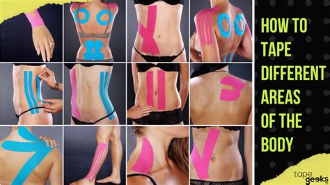 How To Tape Different Areas Of The Body Tapegeeks