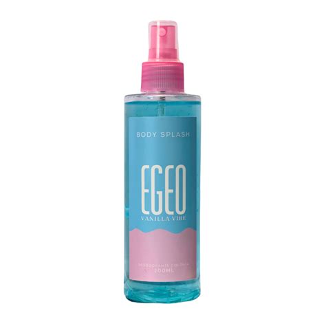 Body Splash Mulher Egeo Vanilla Vibe Desodorante Colônia 100ml Shopee