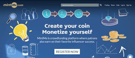 Mintme Create Your Own Coin For Free And Monetize Yourself