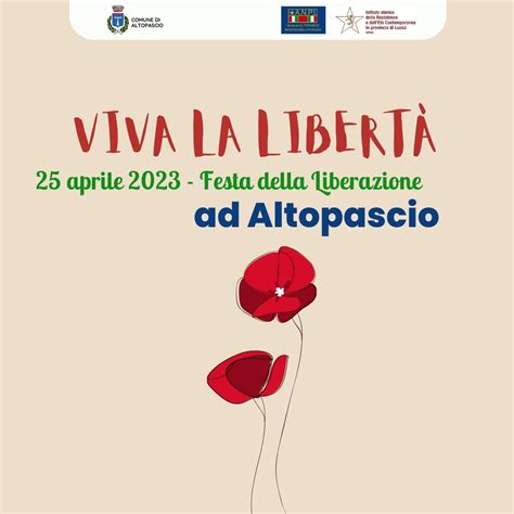 Festa Della Liberazione Altopascio Propone Tre Giorni Di Iniziative