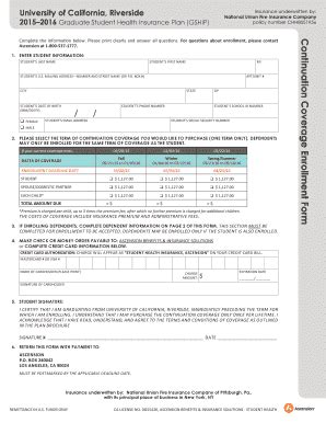 Fillable Online Continuation Coverage Enrollment Form Ascension