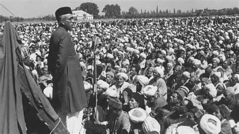 Sheikh Abdullah Nehru 1948 Kashmir War And The Ceasefire What Is The Controversy With Apni