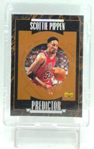 Vintage 1996 Upper Deck NBA Predictor Redemption Scottie Pippen Insert