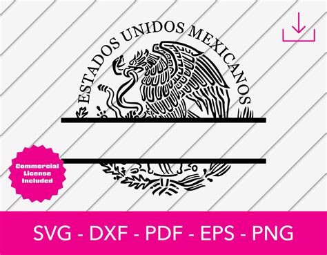 Mexican Eagle Mexican Flags Cricut Birthday Bash Coat Of Arms