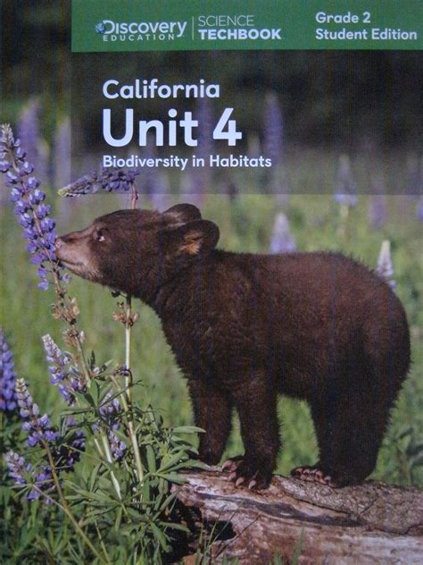 Science Techbook Grade California Unit Biodiversity In Habitats