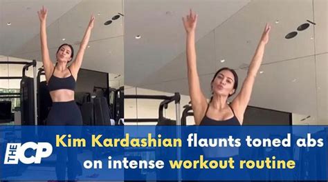 Kim Kardashian Shows off Toned Abs as Trainer Reveals Secrets of ...