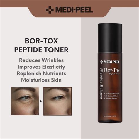 Medi-Peel Bor-Tox Peptide Toner 180ml 肉毒抗皱紧致爽肤水 | Shopee Malaysia