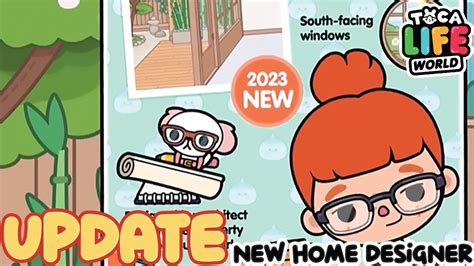 Toca Boca New Update House Designer On Toca Life World Nova