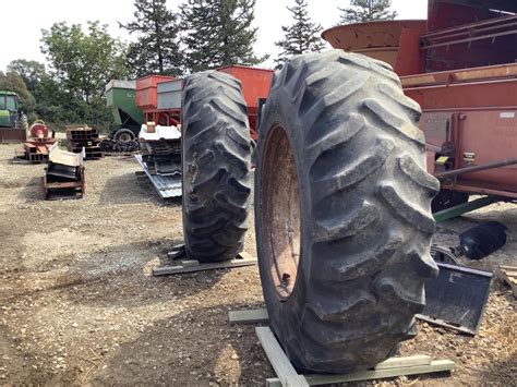 Goodyear 208 38 Tractor Tires And Rims Bigiron Auctions