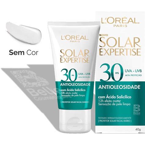 Protetor Facial Solar Expertise Antioleosidade Sem Cor Fps G L