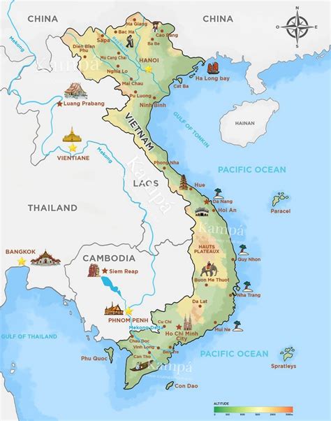 Vietnam Tourist Map 2025 Most Complete Guide To Regions