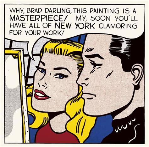 Roy Lichtenstein Self Portrait 1978