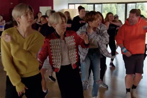 'Carpool Karaoke': James Corden Drags BTS to His PlyoJam Class to Prove ...