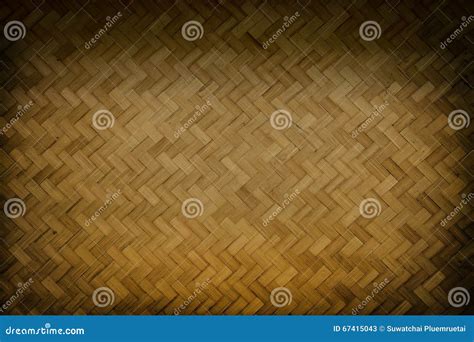 Old Woven Wood Pattern Stock Image Image Of Asia Backdrop 67415043