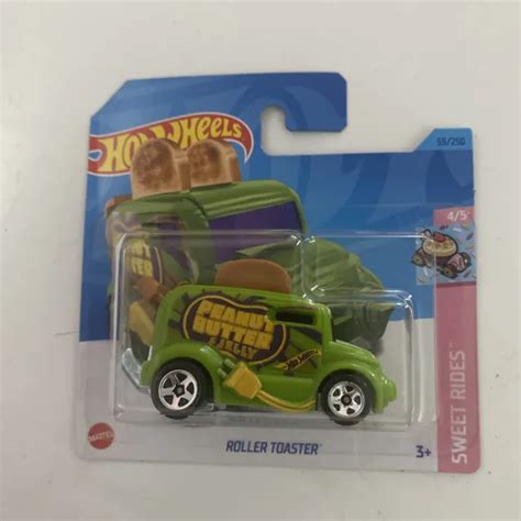 2023 HOT WHEELS 59 Roller Toaster Green 4 Sweat Rides Short Card