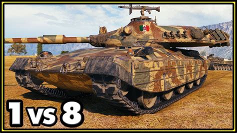 Progetto M40 Mod 65 1 Vs 8 World Of Tanks Gameplay YouTube