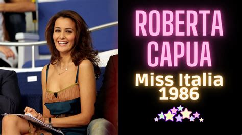 Roberta Capua Miss Italia Youtube