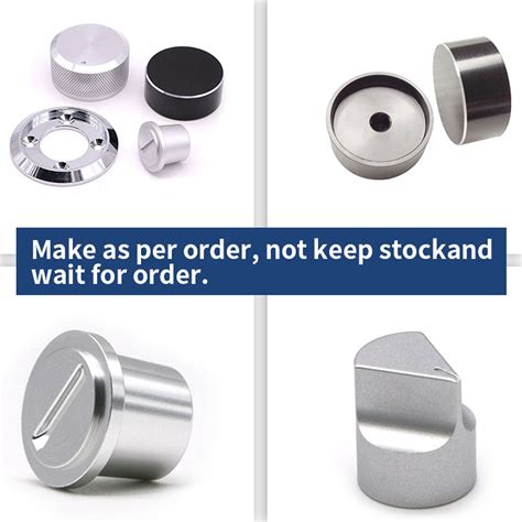 Custom Cnc Knurled Audio Volume Control Knobs 06mm Aluminum Stainless Steel Brass Cnc Knurled