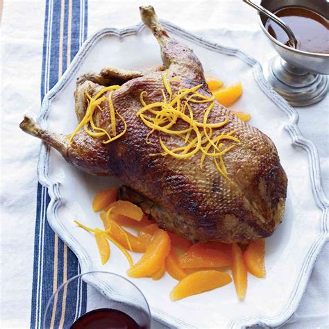 Crispy Roast Duck With Orange Sauce Recipe