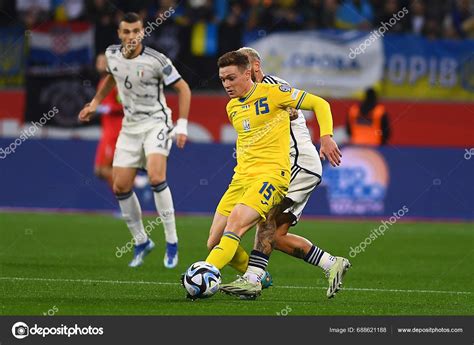 Leverkusen Germany November Viktor Tsyhankov Uefa Euro