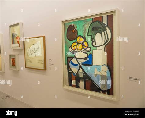 Picasso Paintings Picasso Museum Paris France Europe EU Stock Photo