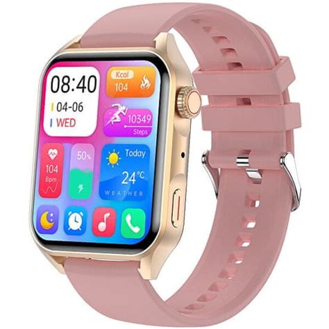 Wotchi Amoled Smartwatch W Pks Pink Mall Cz