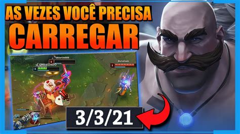 De Braum Sup Voc Carrega O Time Ou O Jogo Azeda Como Jogar De Braum